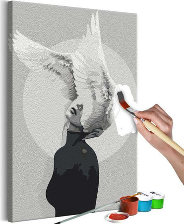 Quadro-fai-da-te-Woman-With-Wings