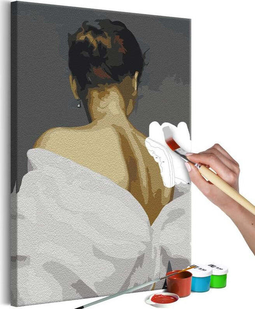 Quadro-fai-da-te-Woman's-Back