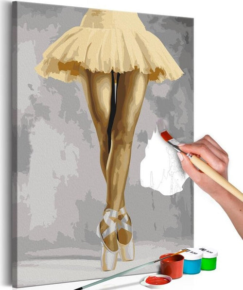 Quadro-fai-da-te-Yellow-Ballerina