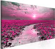 Quadro-Lilies-and-Sunset-(1-Part)-Narrow