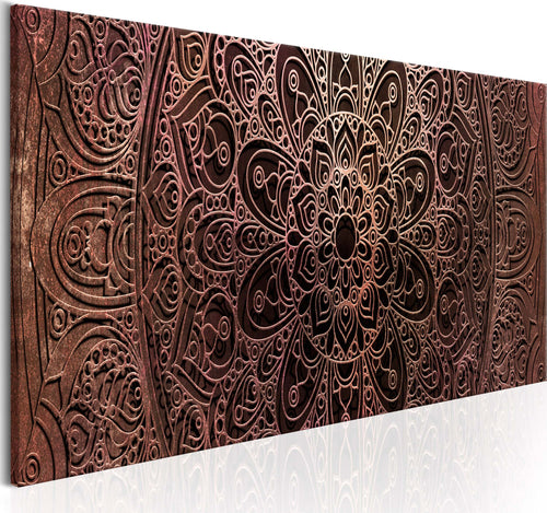 Quadro-Mandala-Amber-Silence