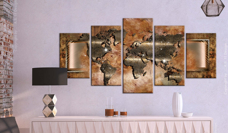 Quadro-Mappa-di-acciaio