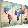 Quadro-Mappa-iridata-trittico