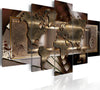 Quadro-Mappa-marrone-castagna