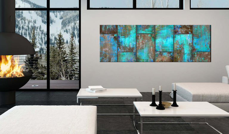 Quadro-Metal-Mosaic-Blue
