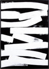 Quadro moderno olio su tela dipinto a mano bianco e nero 72 x 102 cm minimalista bold Casa e cucina/Decorazioni per interni/Arte/Poster e stampe Decor Space - Altamura, Commerciovirtuoso.it