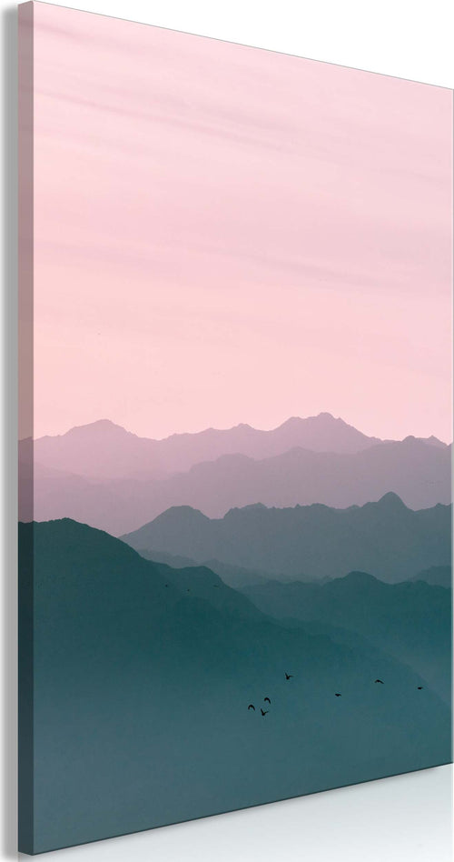 Quadro-Mountain-At-Sunrise-(1-Part)-Vertical