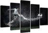 Quadro-Multipannello-Stadio-sportivo-di-calcio