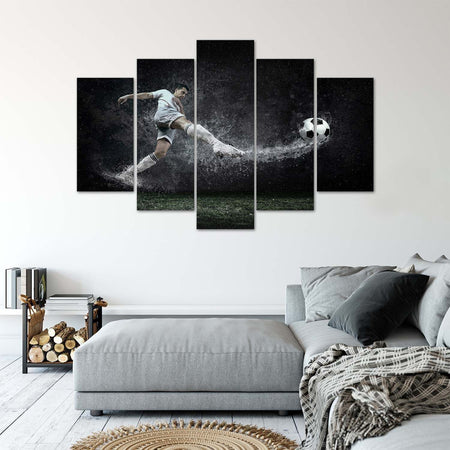 Quadro-Multipannello-Stadio-sportivo-di-calcio
