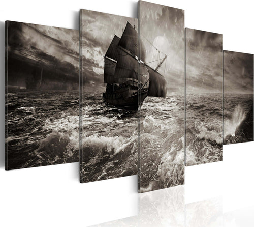 Quadro-Nave-durante-una-tempesta