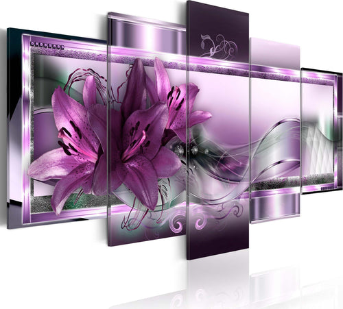 Quadro-Purple-Lilies