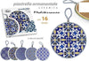 Quadro Quadretto Piastrella Ornamentale In Ceramica Tondo 16 Cm 6 Decori 730689 Casa e cucina/Decorazioni per interni/Arte/Poster e stampe Trade Shop italia - Napoli, Commerciovirtuoso.it