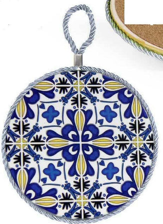 Quadro Quadretto Piastrella Ornamentale In Ceramica Tondo 16 Cm 6 Decori 730689 Casa e cucina/Decorazioni per interni/Arte/Poster e stampe Trade Shop italia - Napoli, Commerciovirtuoso.it