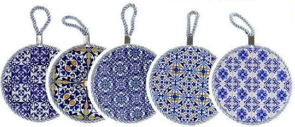 Quadro Quadretto Piastrella Ornamentale In Ceramica Tondo 16 Cm 6 Decori 730689 Casa e cucina/Decorazioni per interni/Arte/Poster e stampe Trade Shop italia - Napoli, Commerciovirtuoso.it