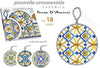 Quadro Quadretto Tonda 18cm Ceramica Terra D'amuri Con Cordino Decori Ass. 816543 Casa e cucina/Decorazioni per interni/Arte/Poster e stampe Trade Shop italia - Napoli, Commerciovirtuoso.it