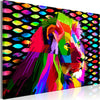 Quadro-Rainbow-Lion-(1-Part)-Wide