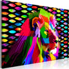 Quadro-Rainbow-Lion-(1-Part)-Wide