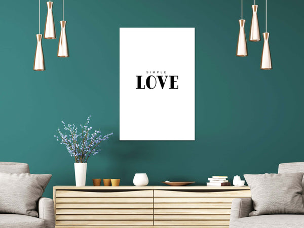 Quadro-Simple-Love-(1-Part)-Vertical