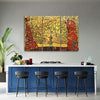 Quadro-su-tela-3-pannelli,-Albero-della-vita