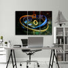 Quadro-su-tela-3-pannelli,-Pulsanti-per-il-controller