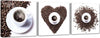 Quadro-su-tela-3-pezzi-Cuore-di-chicco-di-caffè