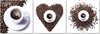 Quadro-su-tela-3-pezzi-Cuore-di-chicco-di-caffè