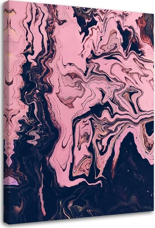 Quadro-su-tela,-Acquerello-rosa-astratto