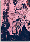 Quadro-su-tela,-Acquerello-rosa-astratto