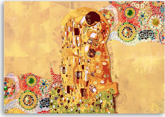 Quadro-su-tela,-Adempimento-di-una-donna-astrazione