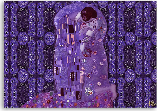 Quadro-su-tela,-Adempimento-di-una-donna-astrazione