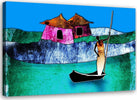 Quadro-su-tela,-Africa-colorata-Natura