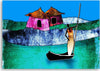 Quadro-su-tela,-Africa-colorata-Natura