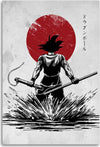 Quadro-su-tela,-Anime-Manga-Samurai