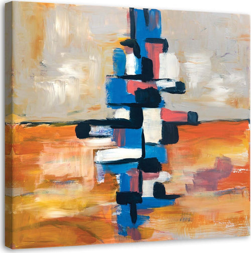Quadro-su-tela,-Astratto-colorato