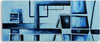 Quadro-su-tela,-Astrazione-blu