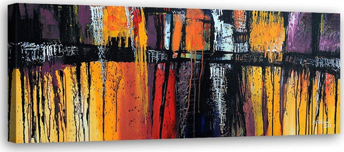 Quadro-su-tela,-Astrazione-colorata