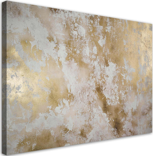Quadro-su-tela,-Astrazione-dorata