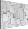 Quadro-su-tela,-Astrazione-in-calcestruzzo-geometrico