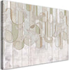 Quadro-su-tela,-Astrazione-minimalista-scandinava-nel-beige