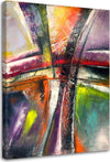 Quadro-su-tela,-Astrazione-moderna-dipinta