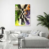 Quadro-su-tela,-Astrazione-Multicolore