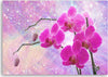 Quadro-su-tela,-Astrazione-orchidea-essenziale