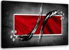 Quadro-su-tela,-Astrazione-rossa