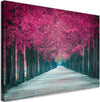 Quadro-su-tela,-Avenue-of-Pink-Trees