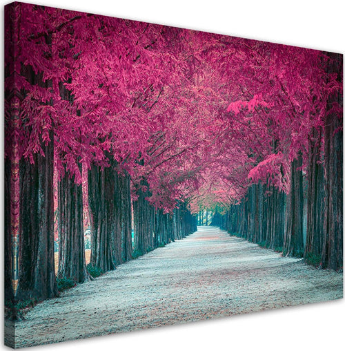 Quadro-su-tela,-Avenue-of-Pink-Trees