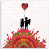 Quadro-su-tela,-Banksy-Children-on-Weapons