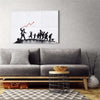 Quadro-su-tela,-Banksy-Graffiti-di-arte-di-strada