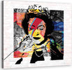 Quadro-su-tela,-Banksy-Queen-d'Inghilterra