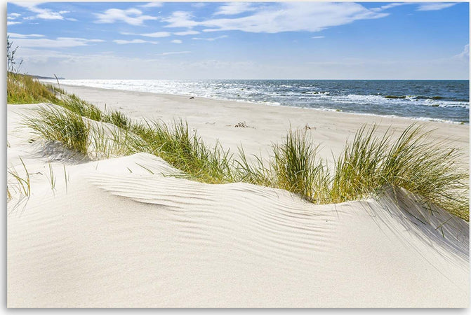 Quadro-su-tela,-Bałtyk-Landscape-Beach-Sea
