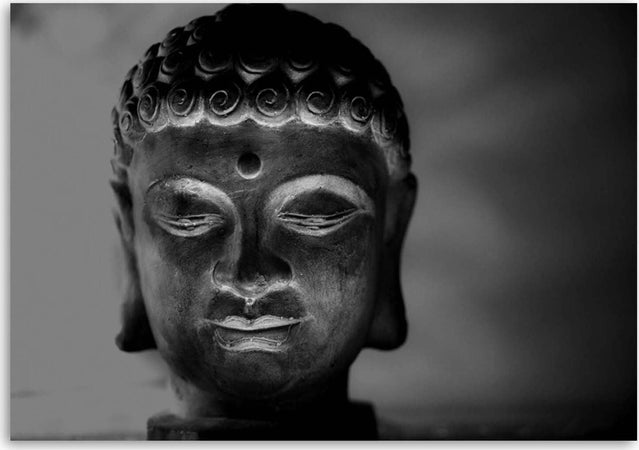 Quadro-su-tela,-Buddha-Positivo